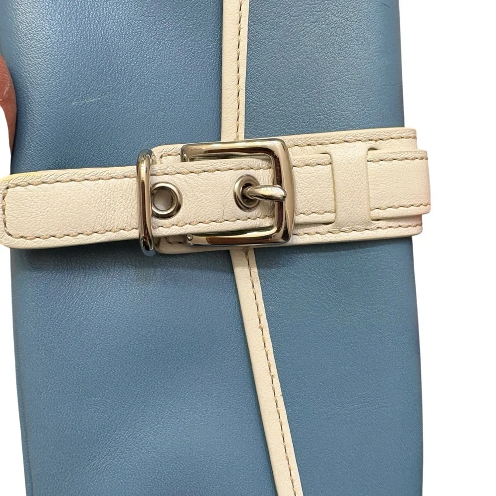 Coach rare vintage Y2K Hamptons soho buckle wristlet clutch bag